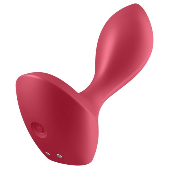 Satisfyer Backdoor Lover - oplaadbare, waterdichte anaal vibrator (rood)