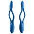 Satisfyer Elastic Game - oplaadbare, flexibele paar vibrator (blauw)