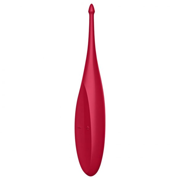 Satisfyer Twirling Fun - Stimulateur Clitoridien Étanche Rechargeable (Rouge)