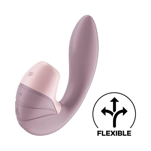 Satisfyer Supernova - oplaadbare, luchtdruk 2-in-1 vibrator (roze)