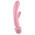 Satisfyer Triple Lover - G-spot en massage vibrator (roze)