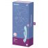 Satisfyer Triple Oh - oplaadbare vibrator met clitorisstimulatie (blauw)