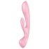 Satisfyer Triple Oh - oplaadbare vibrator met clitorisstimulator (roze)