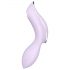 Satisfyer Curvy Trinity 2 - oplaadbare luchtdruk 2-in-1 vibrator (paars)