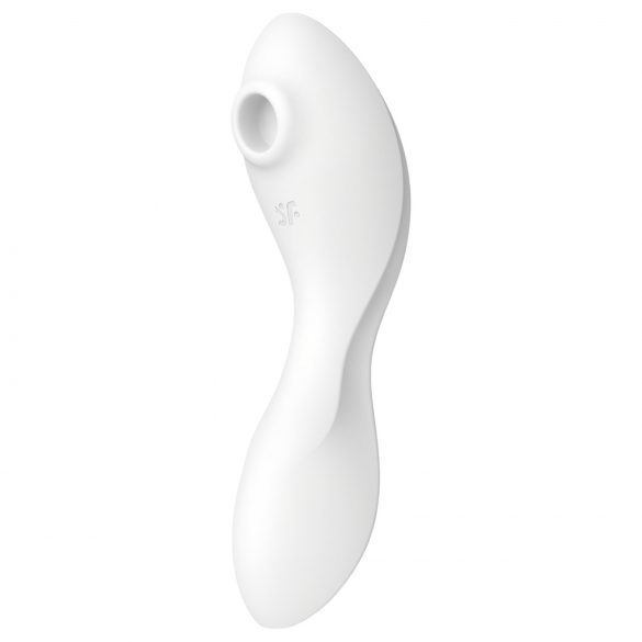 Satisfyer Curvy Trinity 5+ - Vibromasseur 2-en-1 Intelligent (Blanc)