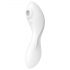 Satisfyer Curvy Trinity 5+ - Vibromasseur 2-en-1 Intelligent (Blanc)