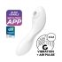 Satisfyer Curvy Trinity 5+ - Vibromasseur 2-en-1 Intelligent (Blanc)