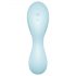 Satisfyer Curvy Trinity 5+ - Vibromasseur intelligent 2-en-1 (Bleu)