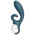 Satisfyer Hug Me - slimme vibrator met clitorisstimulator (grijs-blauw)