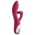 Satisfyer Embrace Me - vibrateur rechargeable avec stimulateur clitoridien (rouge)