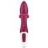 Satisfyer Embrace Me - vibrateur rechargeable avec stimulateur clitoridien (rouge)