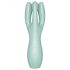 Satisfyer Threesome 3 - oplaadbare clitorisstimulator (mint)