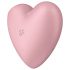 Satisfyer Cutie Heart - oplaadbare luchtdrukclitorisvibrator (roze)