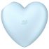 Satisfyer Cutie Heart - oplaadbare luchtdruk clitorisstimulator (blauw)