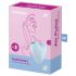 Satisfyer Cutie Heart - oplaadbare luchtdruk clitorisstimulator (blauw)