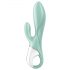 Satisfyer Air Pump Bunny 5 - slimme opblaasbare vibrator (mint)