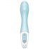 Satisfyer Air Pump Vibrator 5 - slimme opblaasbare vibrator (blauw)