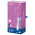 Satisfyer Air Pump Vibrator 5 - slimme opblaasbare vibrator (blauw)