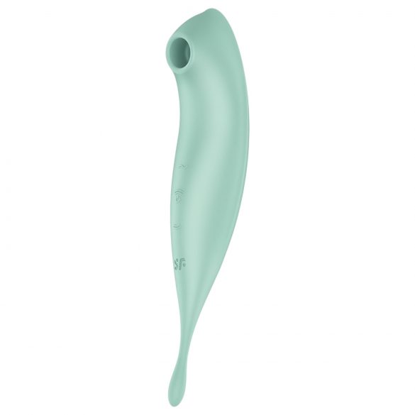 Satisfyer Twirling Pro - slimme 2-in-1 clitorisstimulator (mint)