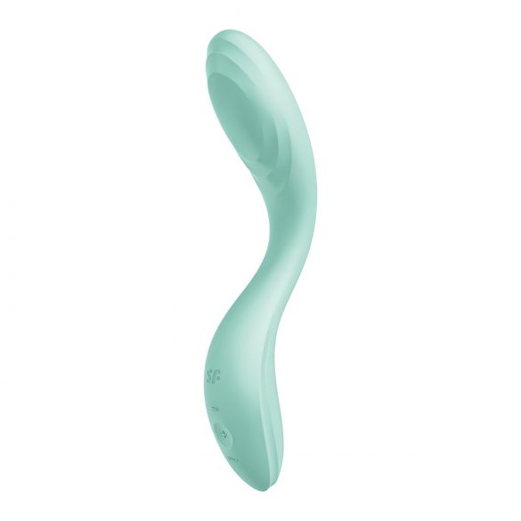 Satisfyer Rrrolling - vibromasseur rechargeable G-spot à billes mobile (menthe)