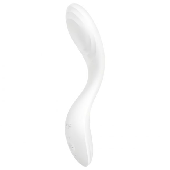 Satisfyer Rrrolling - Vibromasseur point G à billes mobiles, rechargeable (blanc)