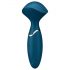 Satisfyer Mini Wand-er - waterdichte massage vibrator (blauw)