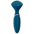 Satisfyer Mini Wand-er - waterdichte massage vibrator (blauw)