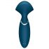 Satisfyer Mini Wand-er - waterdichte massage vibrator (blauw)