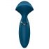 Satisfyer Mini Wand-er - waterdichte massage vibrator (blauw)