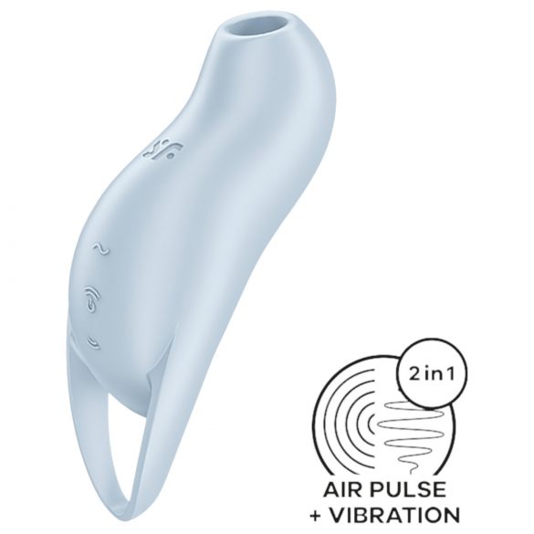 Satisfyer Pocket Pro 1 - luchtdruk clitorisstimulator (blauw)