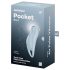 Satisfyer Pocket Pro 1 - luchtdruk clitorisstimulator (blauw)