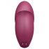 Satisfyer Tap & Climax 1 - 2-in-1 vibrator en clitorisstimulator (rood)