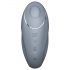 Satisfyer Tap & Climax 1 - 2-in-1 vibrator en clitorisstimulator (grijs)