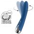 Satisfyer Spinning Vibe 1 - roterende kop G-spot vibrator (blauw)