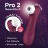 Satisfyer Pro 2 Gen3 - slimme luchtdruk clitorisstimulator (rood)