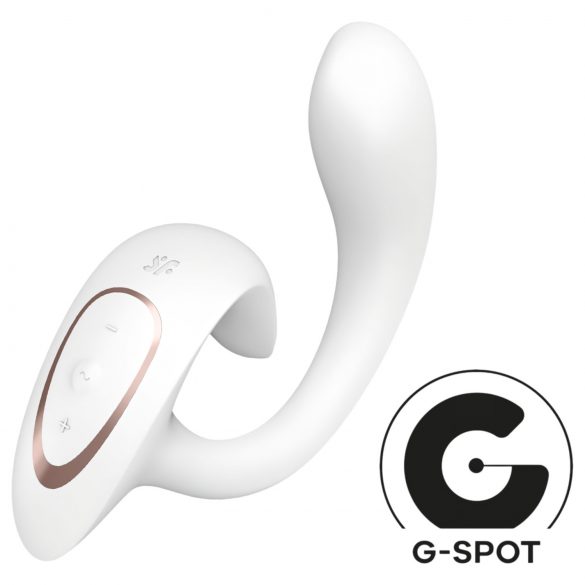 Satisfyer G for Goddess 1 - clitoris- en G-spot vibrator (wit)