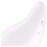 Satisfyer Dew Drop - Vibromasseur Waterproof Rechargeable pour Clitoris (Blanc)