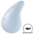 Satisfyer Dew Drop - Vibromasseur clitoridien étanche et rechargeable (Bleu)