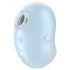 Satisfyer Cutie Ghost - oplaadbare, luchtdruk-golven clitorisstimulator (blauw)