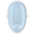 Satisfyer Cutie Ghost - oplaadbare, luchtdruk-golven clitorisstimulator (blauw)