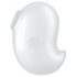 Satisfyer Cutie Ghost - Stimulateur Clitoridien à Air Pulsé, Rechargeable (Blanc)