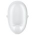 Satisfyer Cutie Ghost - Stimulateur Clitoridien à Air Pulsé, Rechargeable (Blanc)