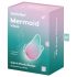 Satisfyer Mermaid Vibes - luchtdruk clitorisstimulator (mint-roze)