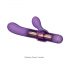 Magische Stick - vibrator met verwisselbare clitorisarm (paars)