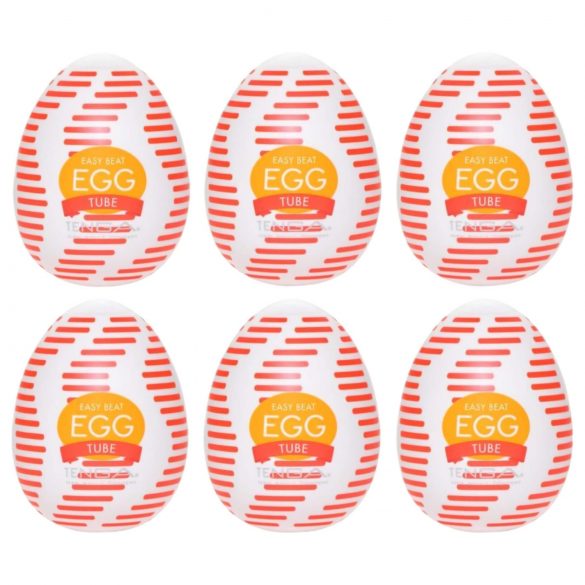 TENGA Egg Tube - masturbatie-ei (6 stuks)