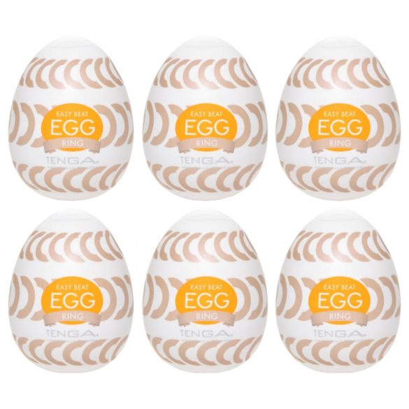 TENGA Egg Ring - masturbatie-ei (6 stuks)