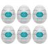 TENGA Egg Wavy II - masturbatie-ei (6 stuks)