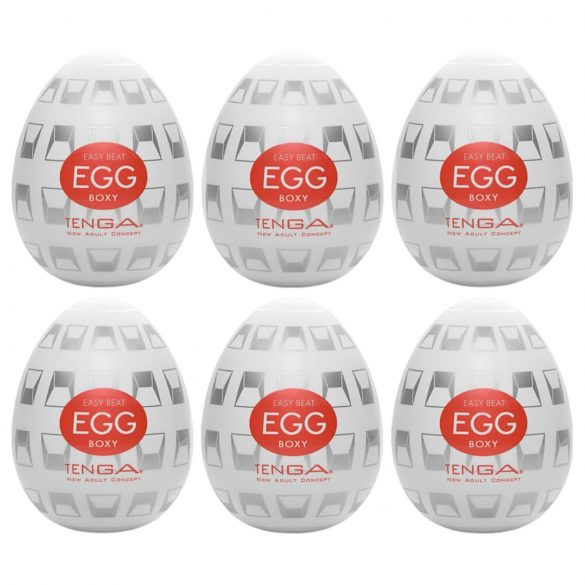 TENGA Egg Boxy - Œuf Masturbateur (6 pcs)