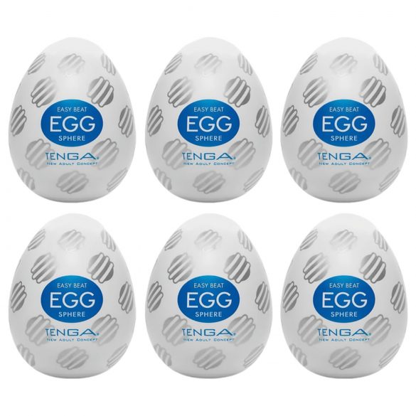 TENGA Egg Sphere - masturbatie-ei (6 stuks)