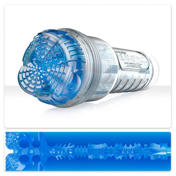 Fleshlight Turbo Core - zuigende masturbator (blauw)